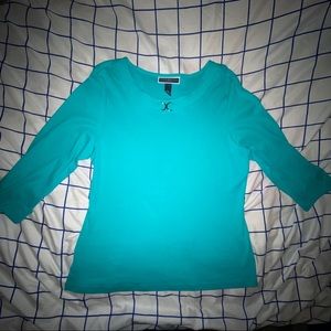 💙Teal Karen Scott Sweater💙